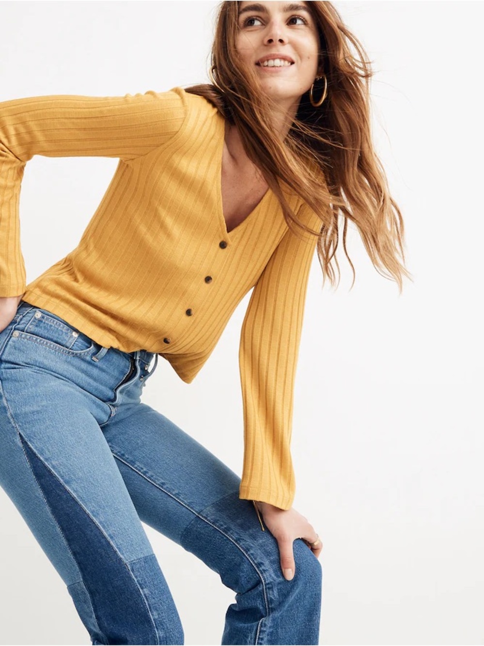 Madewell Bell Sleeved Cardigan